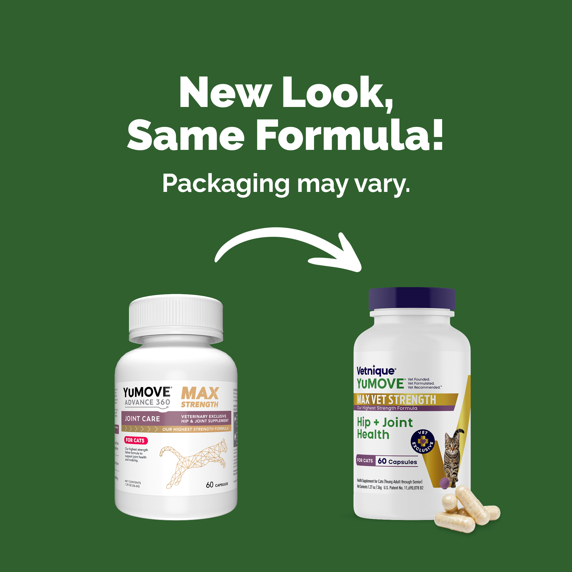 YuMOVE Max Vet Strength Capsule for Cats 